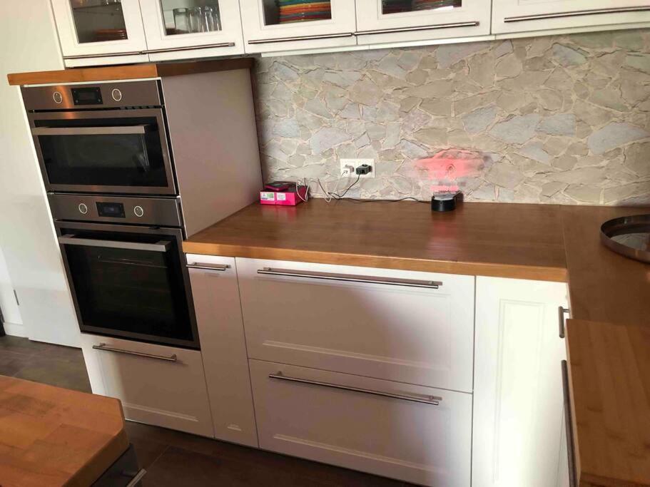 Stylisches Maybach Appartement Mit Terrasse Fuer 5 Personen, 5 Betten, Grosse Kochinsel, Homeoffice Mit 250Mbit Wlan Aidlingen Dış mekan fotoğraf