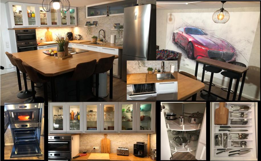 Stylisches Maybach Appartement Mit Terrasse Fuer 5 Personen, 5 Betten, Grosse Kochinsel, Homeoffice Mit 250Mbit Wlan Aidlingen Dış mekan fotoğraf