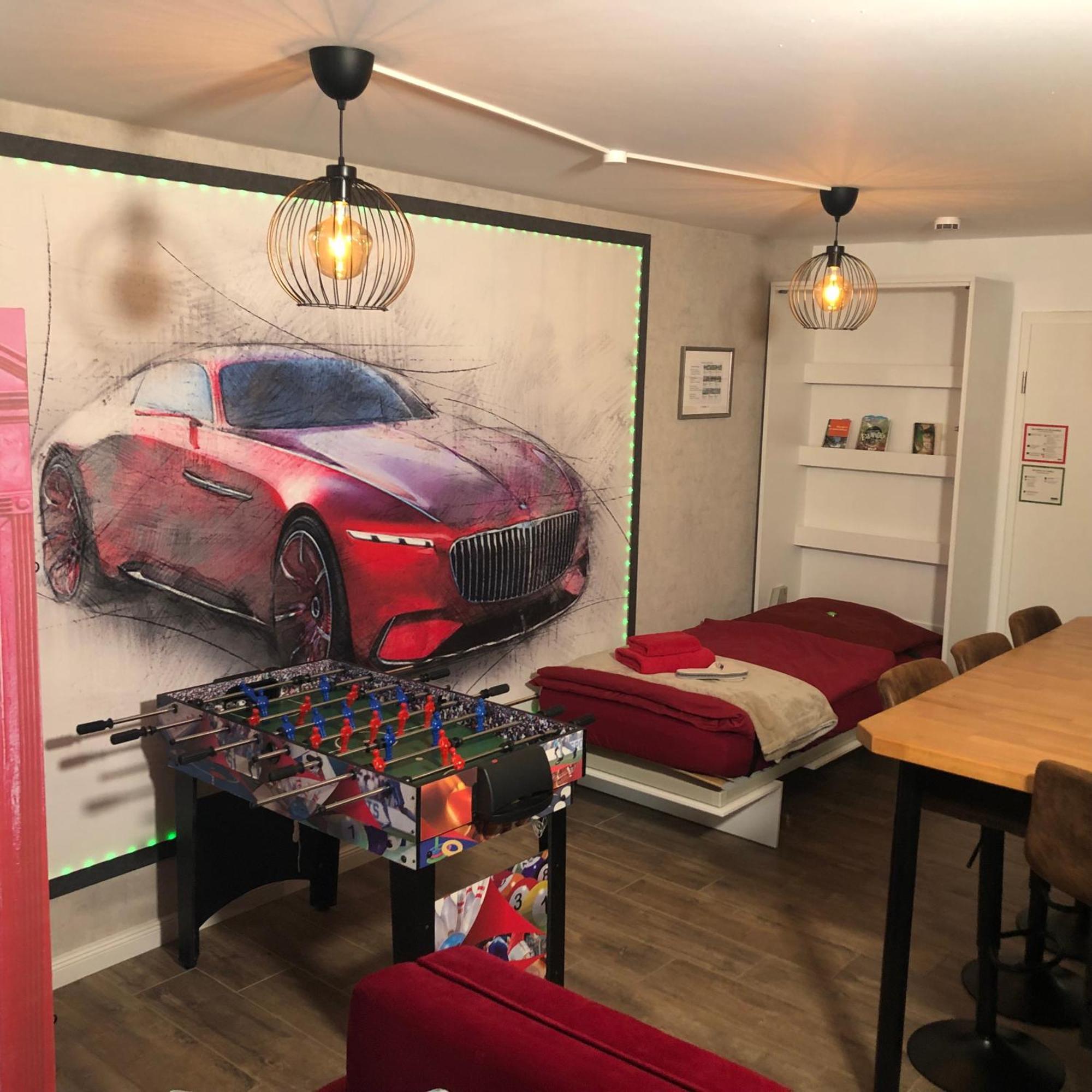 Stylisches Maybach Appartement Mit Terrasse Fuer 5 Personen, 5 Betten, Grosse Kochinsel, Homeoffice Mit 250Mbit Wlan Aidlingen Dış mekan fotoğraf