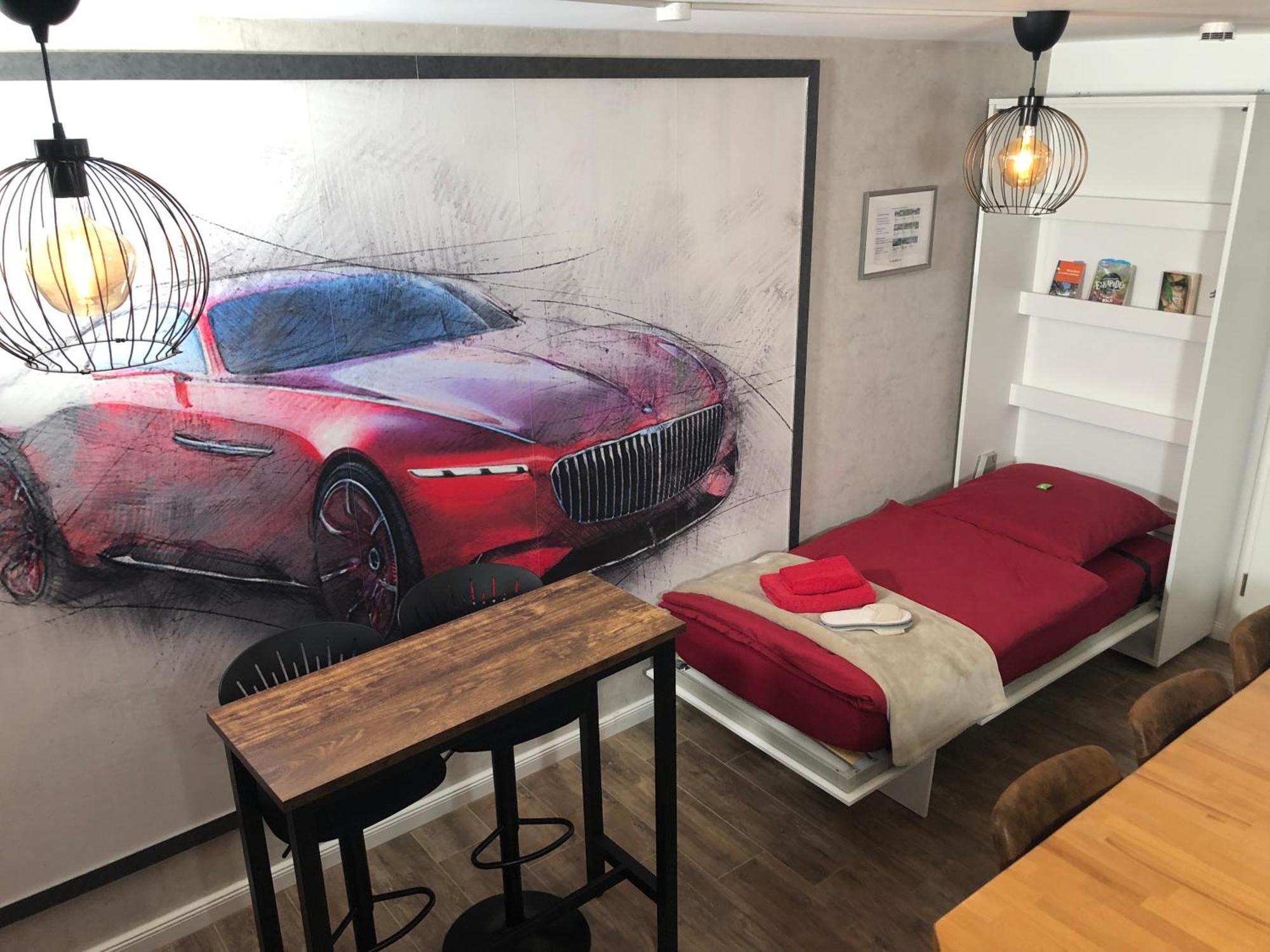 Stylisches Maybach Appartement Mit Terrasse Fuer 5 Personen, 5 Betten, Grosse Kochinsel, Homeoffice Mit 250Mbit Wlan Aidlingen Dış mekan fotoğraf